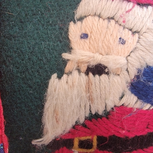 Erika Classics Vintage Ugly Christmas Embroidered Vest Size M - Picture 8 of 8